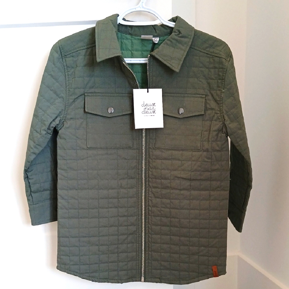 NWT Deux Par Deux Boys Light Jacket